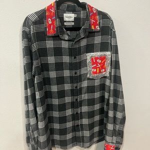 Women’s up cycled flannel